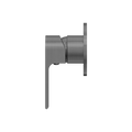 BIANCA SHOWER MIXER 80MM PLATE GUN METAL
