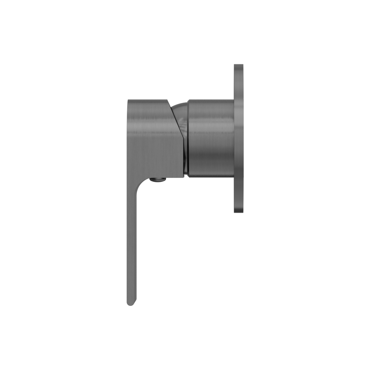 BIANCA SHOWER MIXER 80MM PLATE GUN METAL
