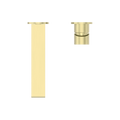 BIANCA WALL BASIN/BATH MIXER SEPARATE BACK PLATE 187/230MM BRUSHED GOLD