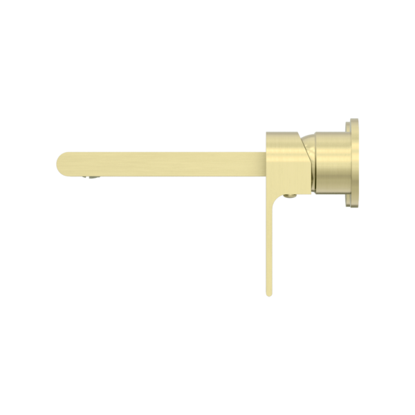 BIANCA WALL BASIN/BATH MIXER SEPARATE BACK PLATE 187/230MM BRUSHED GOLD
