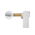BIANCA WALL BASIN/BATH MIXER SEPARATE BACK PLATE 187/230MM CHROME