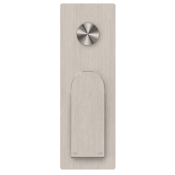 Bianca Shower Mixer With Divertor Brushed Nickel