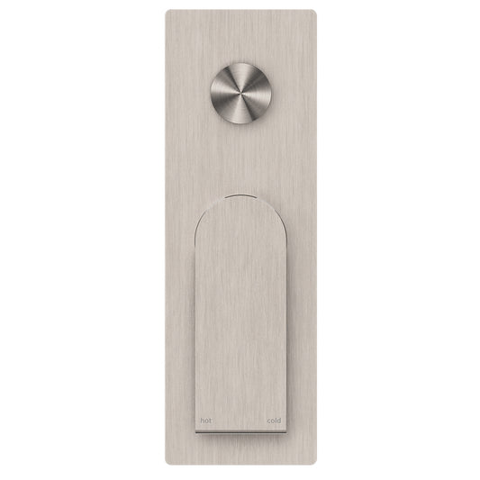 BIANCA SHOWER MIXER WITH DIVERTOR BRUSHED NICKEL