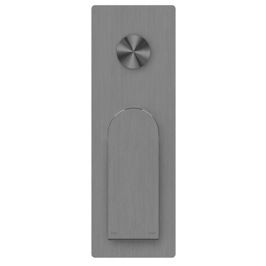BIANCA SHOWER MIXER WITH DIVERTOR GUN METAL GREY