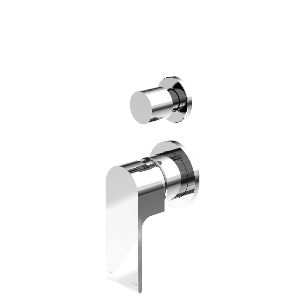 BIANCA SHOWER MIXER WITH DIVERTOR SEPARATE BACK PLATE CH (NR321509GCH) CHROME