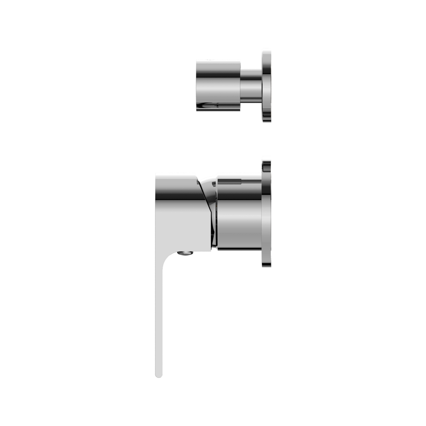 BIANCA SHOWER MIXER WITH DIVERTOR SEPARATE BACK PLATE CH (NR321509GCH) CHROME