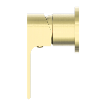 Bianca Shower Mixer 60MM Plate Brushed Gold — Gold & Brass