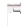 BIANCA SHOWER MIXER 60MM PLATE BRUSHED NICKEL