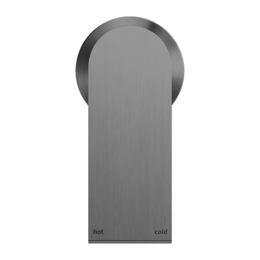 BIANCA SHOWER MIXER 60MM PLATE GUN METAL