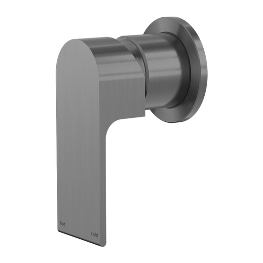 BIANCA SHOWER MIXER 60MM PLATE GUN METAL