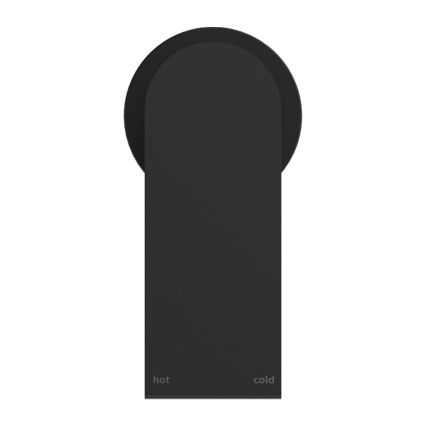 BIANCA SHOWER MIXER 60MM PLATE MATTE BLACK