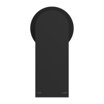 Bianca Shower Mixer 60MM Plate Matte Black