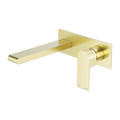 BIANCA WALL BASIN/BATH MIXER 187/230MM BRUSHED GOLD
