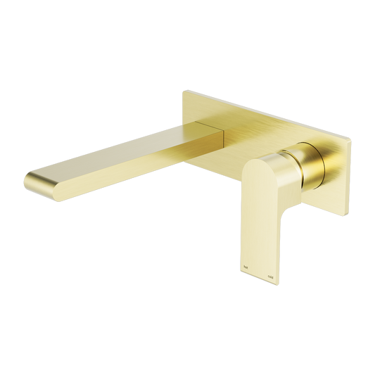 BIANCA WALL BASIN/BATH MIXER 187/230MM BRUSHED GOLD