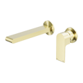 BIANCA WALL BASIN/BATH MIXER SEPARATE BACK PLATE 187/230MM BRUSHED GOLD
