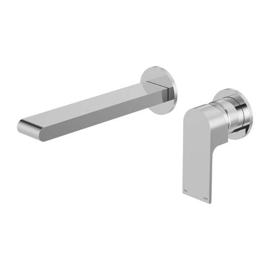 BIANCA WALL BASIN/BATH MIXER SEPARATE BACK PLATE 187/230MM CHROME