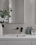 BIANCA WALL BASIN/BATH MIXER SEPARATE BACK PLATE 187/230MM GUN METAL