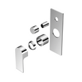 BIANCA SHOWER MIXER WITH DIVERTOR TRIM KITS ONLY CHROME
