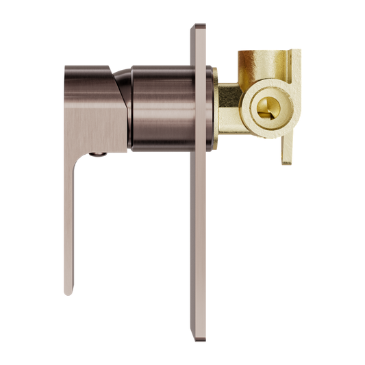 BIANCA SHOWER MIXER BRUSHED BRONZE