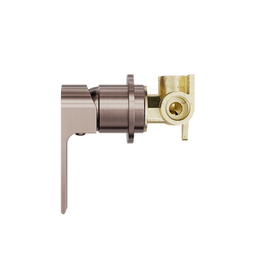 Bianca Shower Mixer 60MM Plate Brushed Bronze