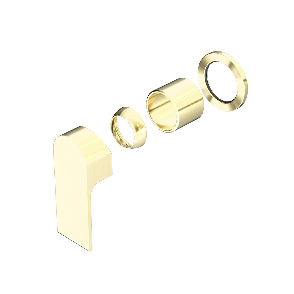 BIANCA SHOWER MIXER 60MM PLATE TRIM KITS ONLY BRUSHED GOLD
