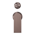 BIANCA SHOWER MIXER WITH DIVERTOR SEPARATE BACK PLATE BRUSHED BRONZE