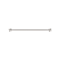 DOLCE DOUBLE TOWEL RAIL 700MM BRUSHED NICKEL