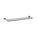 DOLCE DOUBLE TOWEL RAIL 700MM CHROME