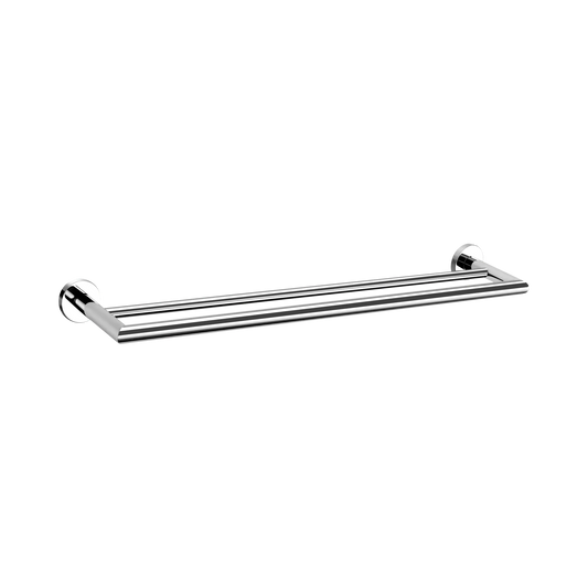 DOLCE DOUBLE TOWEL RAIL 700MM CHROME