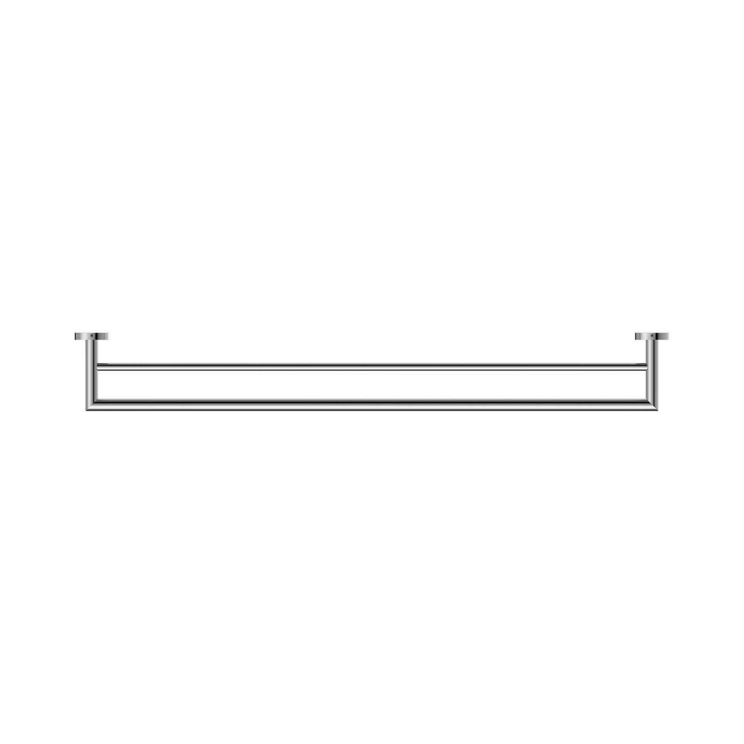DOLCE DOUBLE TOWEL RAIL 700MM CHROME
