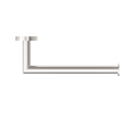 DOLCE HAND TOWEL RAIL BRUSHED NICKEL