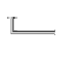 Nero Dolce Hand Towel Rail Chrome
