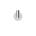 Nero Dolce Robe Hook Chrome - Robe Hooks