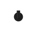 Nero Dolce Robe Hook Matte Black