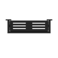 DOLCE METAL SHOWER SHELF MATTE BLACK