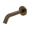 Mecca Wall-Mounted Sensor Tap with 80mm Wall Plate Tumbled Antique Brass