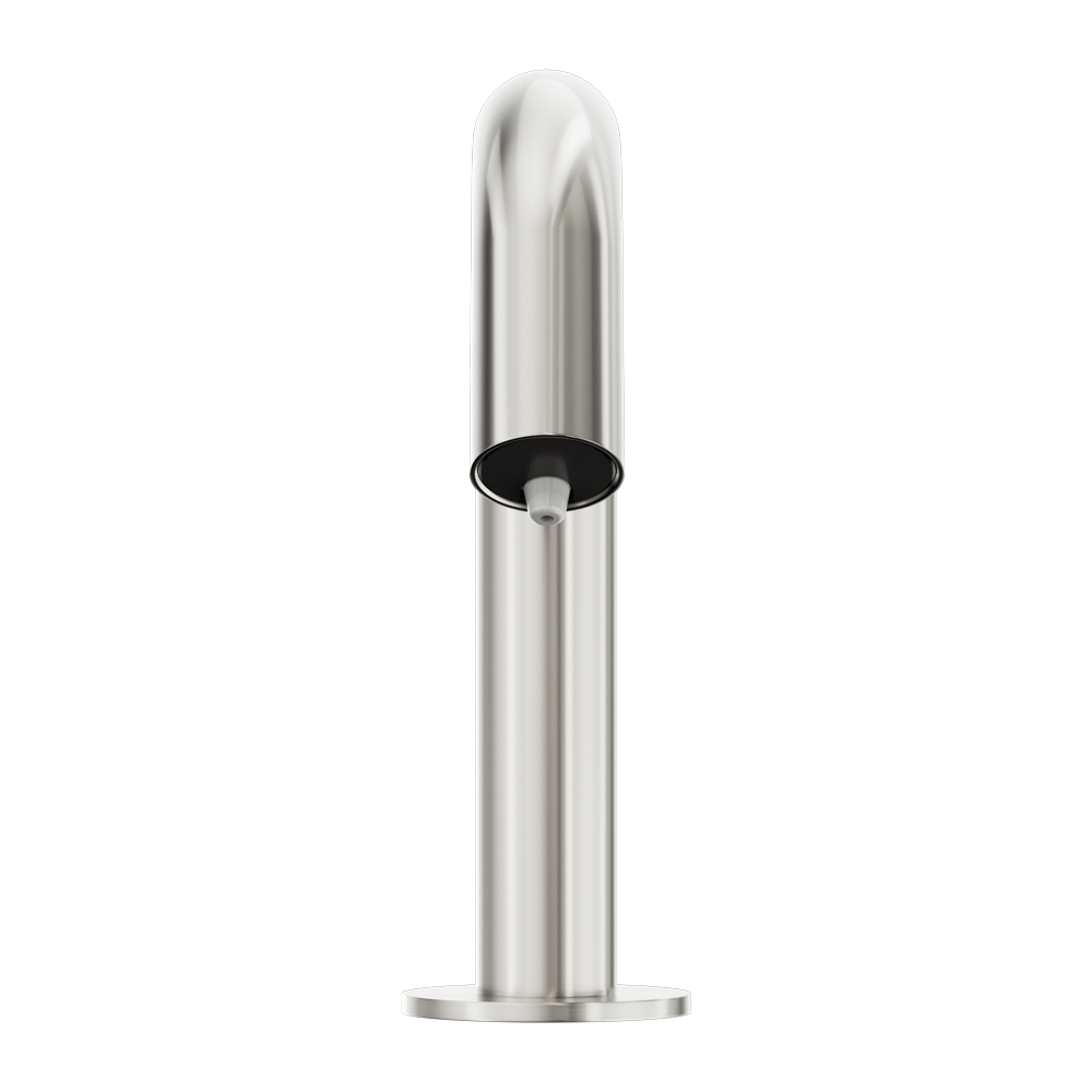 MECCA HOB MOUNTED SENSOR SOAP DISPENSER BRUSHED NICKEL