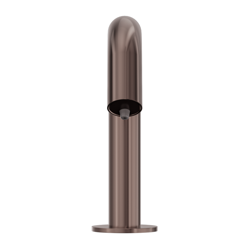 MECCA HOB MOUNTED SENSOR SOAP DISPENSER BRUSHED BRONZE