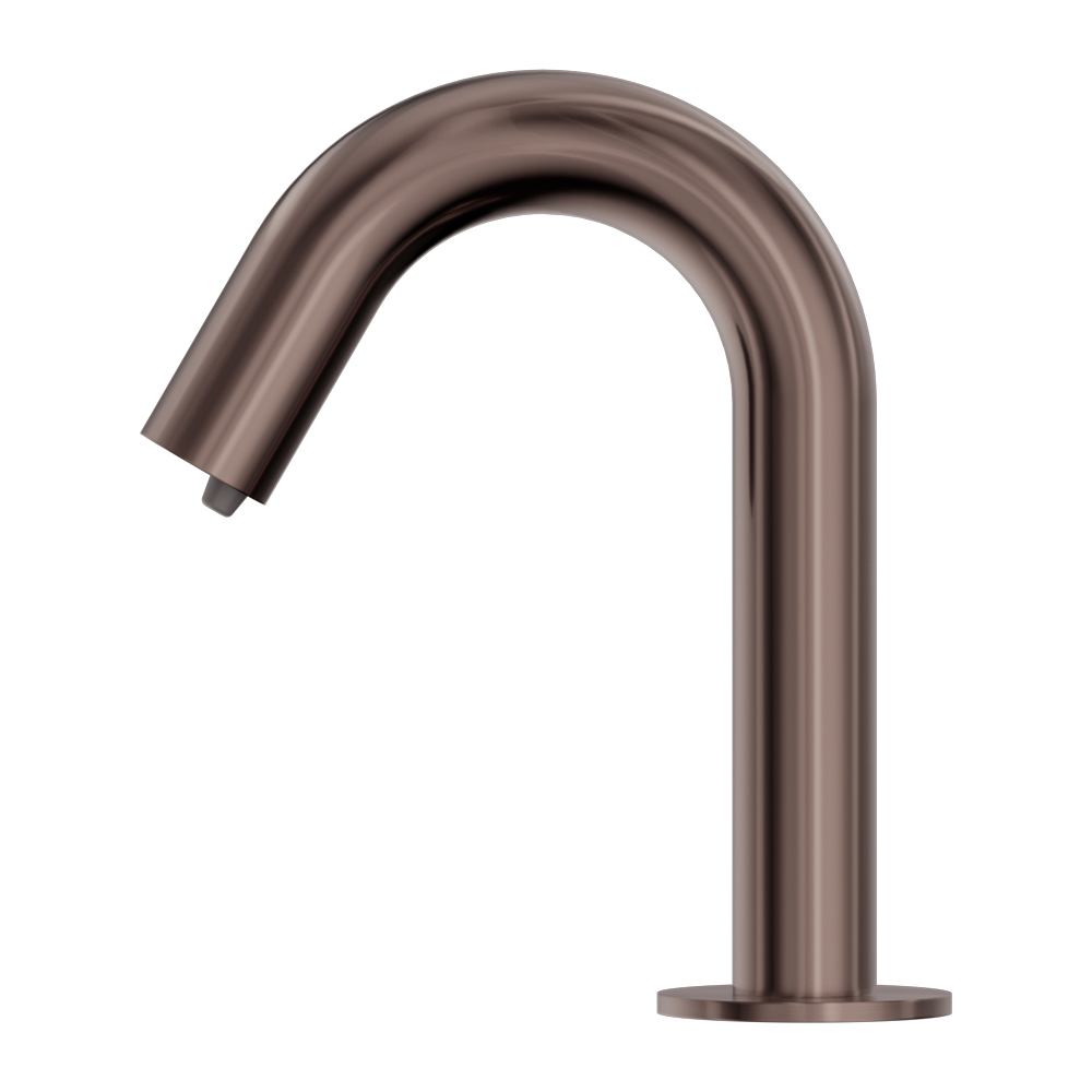 MECCA HOB MOUNTED SENSOR SOAP DISPENSER BRUSHED BRONZE