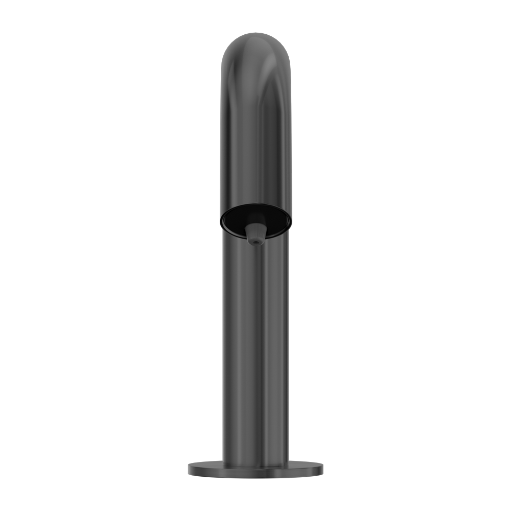 MECCA HOB MOUNTED SENSOR SOAP DISPENSER GUN METAL