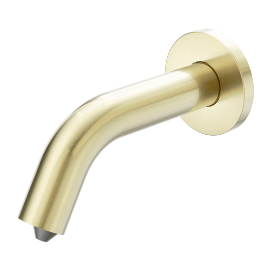 MECCA WALL MOUNTED SOAP DISPENSER BRUSHED GOLD