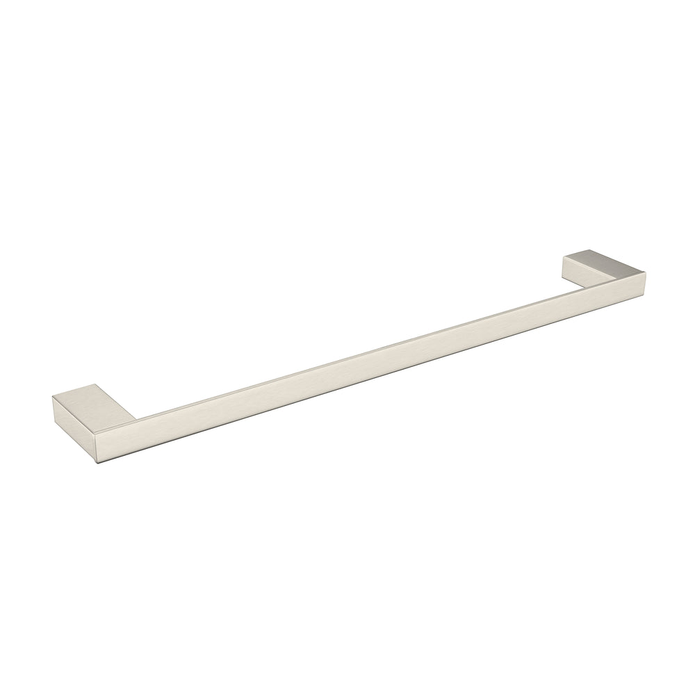 CELIA SINGLE TOWEL RAIL 600/800MM BRUSHED NICKEL