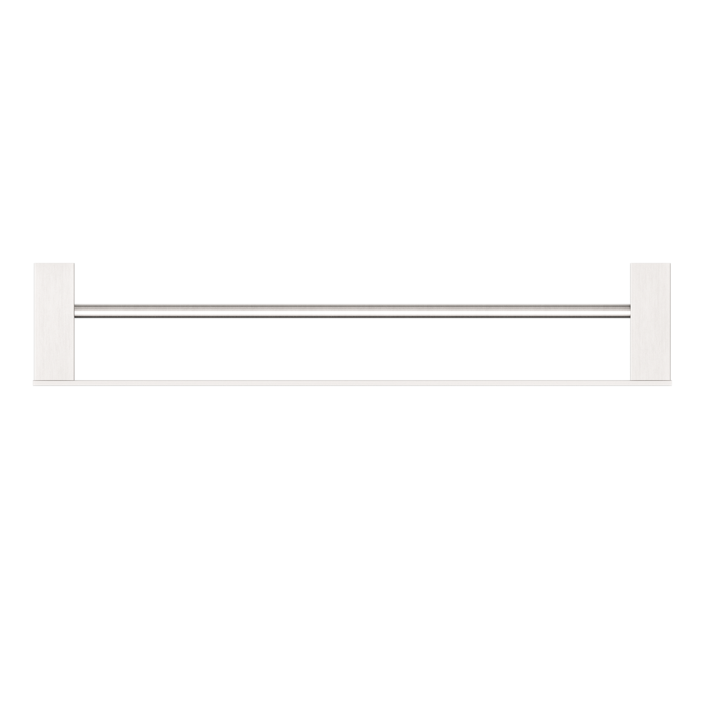 CELIA DOUBLE TOWEL RAIL 600/800MM BRUSHED NICKEL