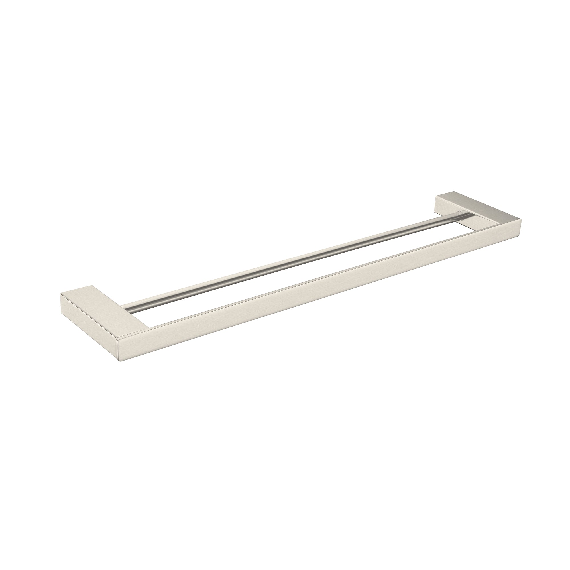 CELIA DOUBLE TOWEL RAIL 600/800MM BRUSHED NICKEL