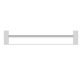 CELIA DOUBLE TOWEL RAIL 600/800MM CHROME