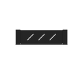 Nero Celia Metal Shelf Matte Black