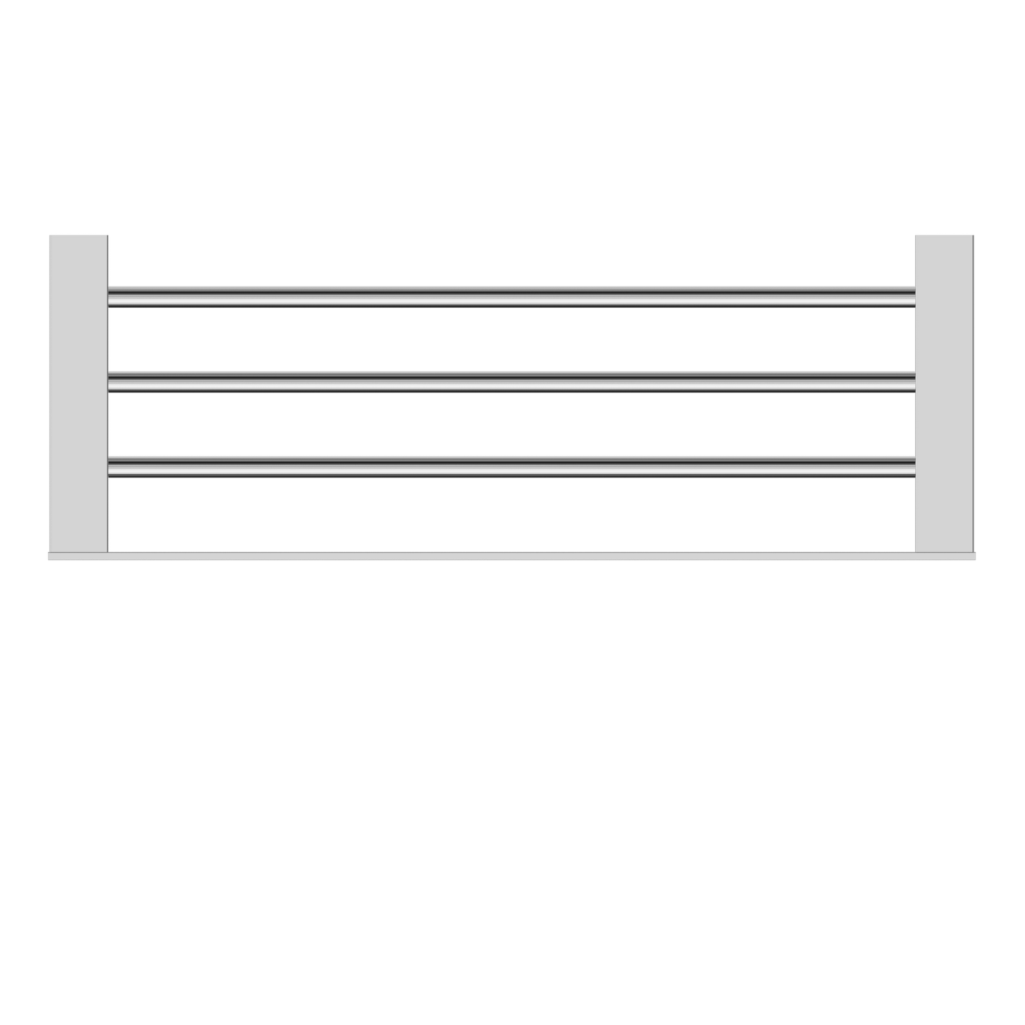 CELIA TOWEL RACK CHROME