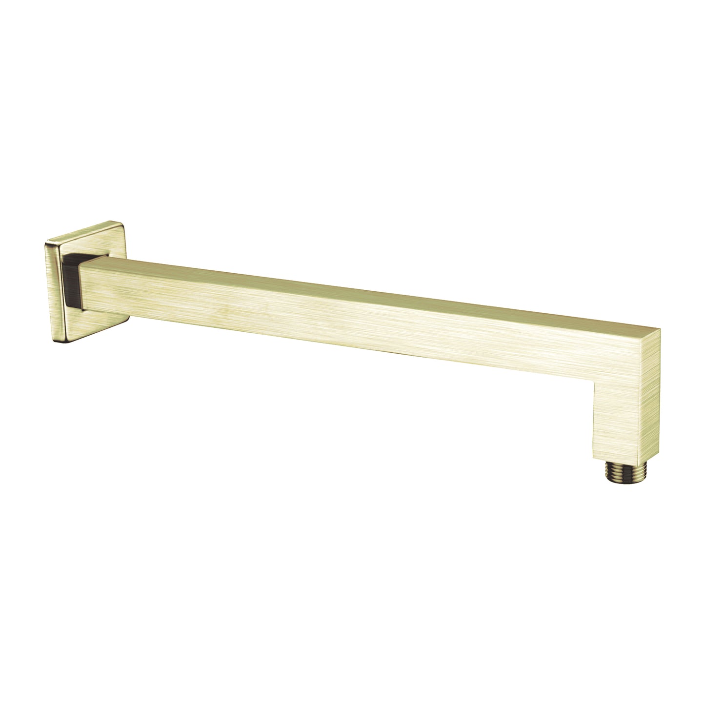 SQUARE SHOWER ARM CHROME (NR501CH) BRUSHED GOLD