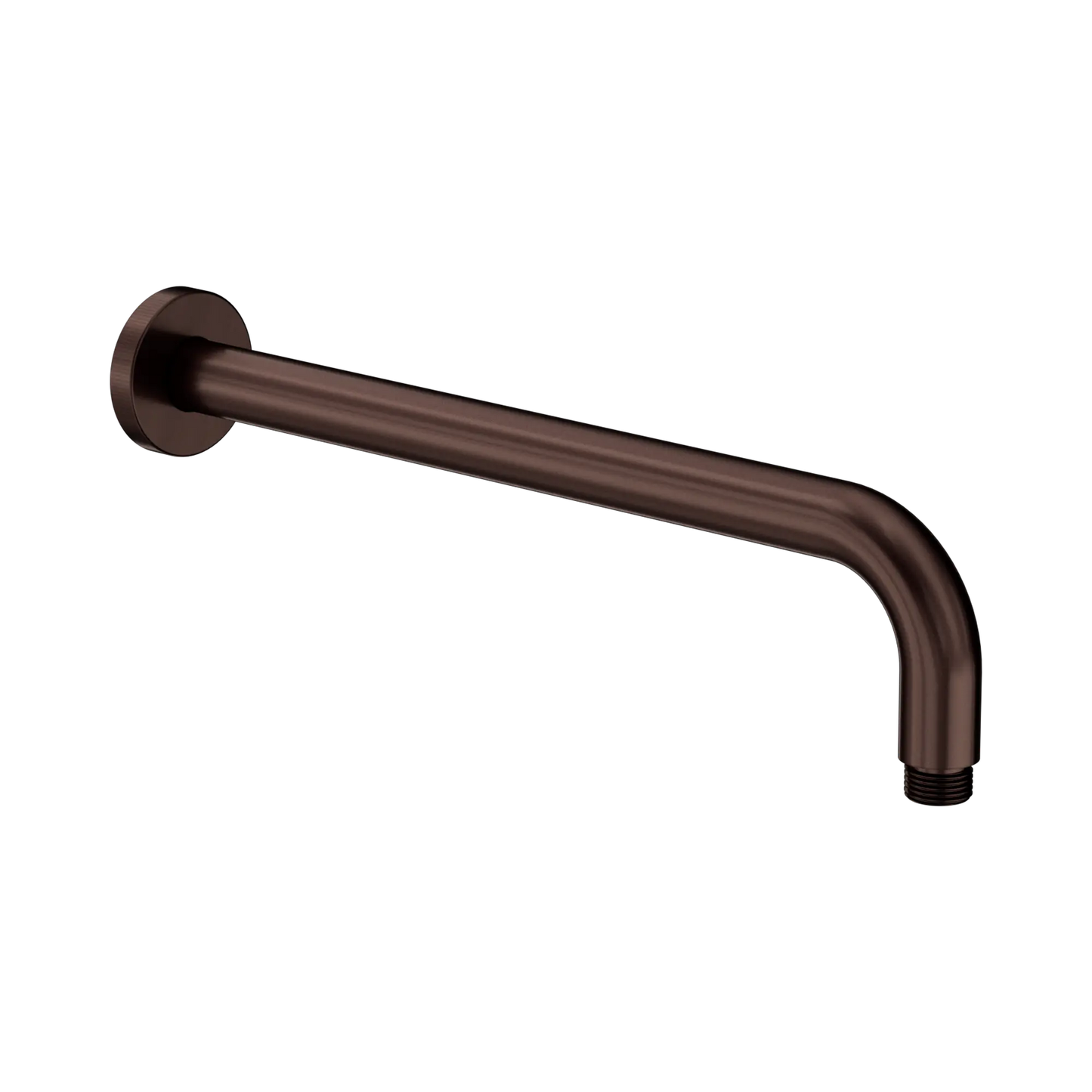 Round Shower Arm 330mm Length Rome Bronze