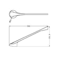 CLASSIC CARE HANDLE ONLY EXTENDED HANDLE CHROME